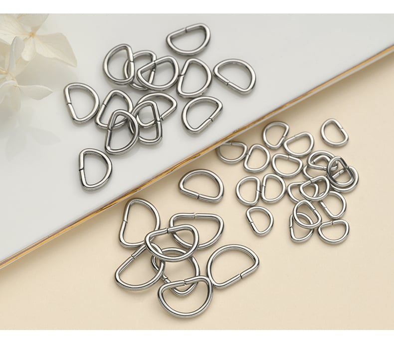 Stainless steel D rings product showcase.jpg