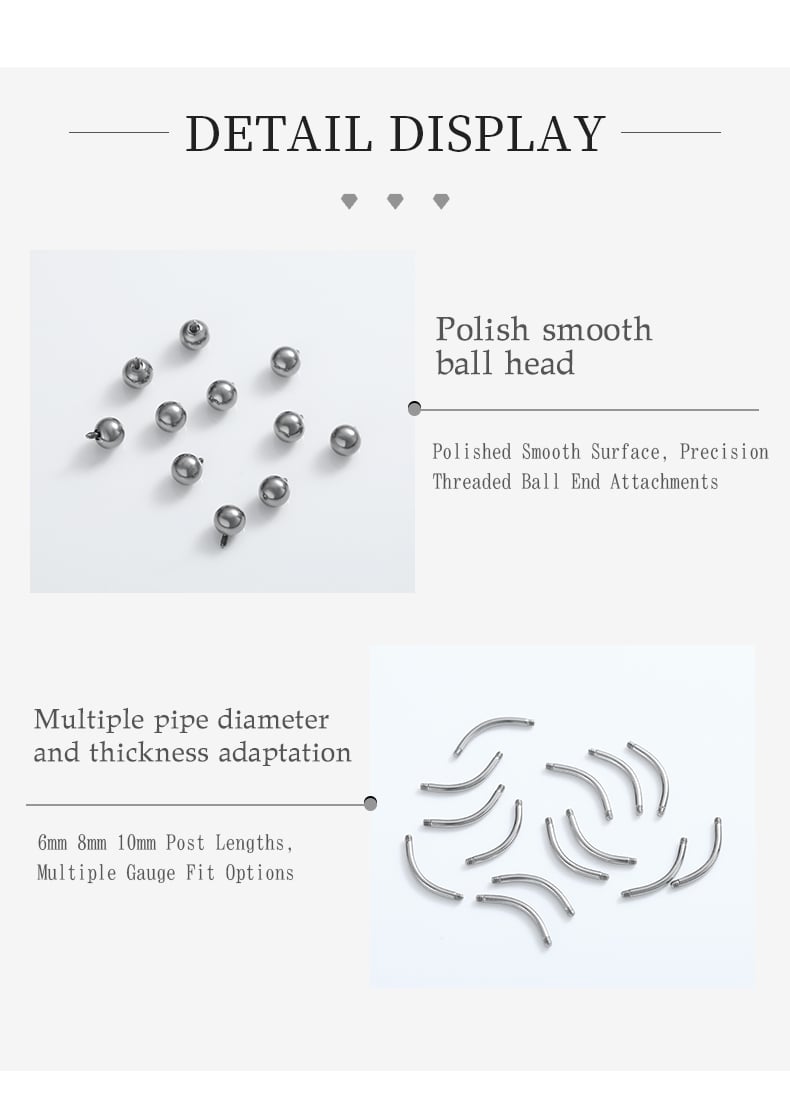 Polished stainless steel lip jewelry ball ends and threaded posts detail (2).jpg