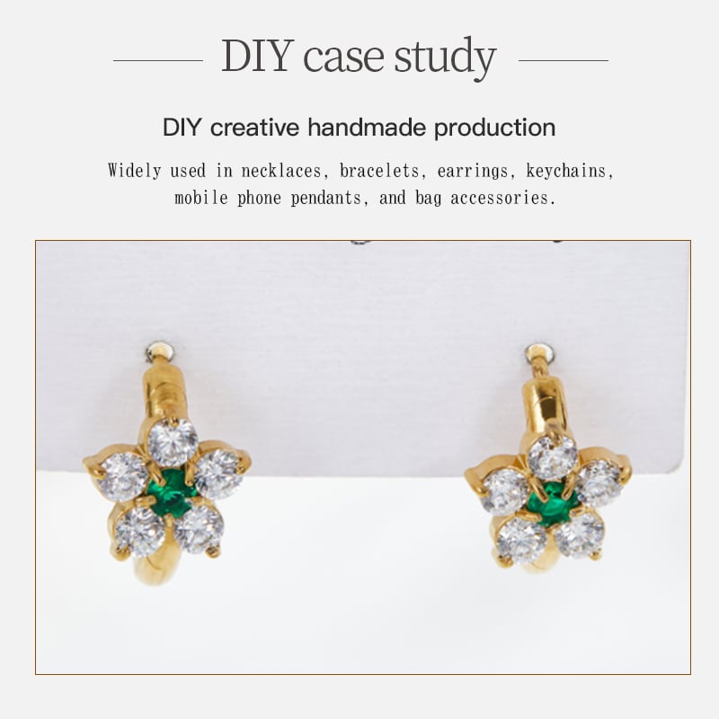 Loose CZ Stones – Hearts & Arrows Cut, 3mm to 7mm, Multi Color