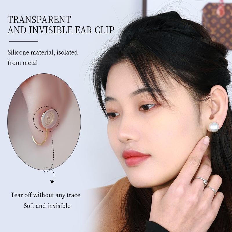 Transparent Silicone Ear Clip Cushion Pads – 4 Sizes, 4mm to 8mm