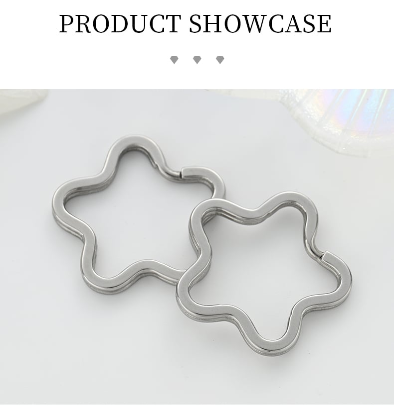 Stainless steel shaped split rings product showcase7.jpg