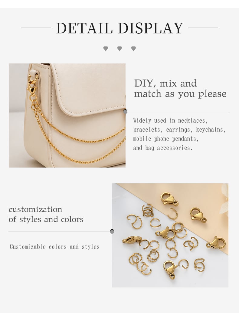 IP gold lobster clasp for necklace and bracelet projects.jpg