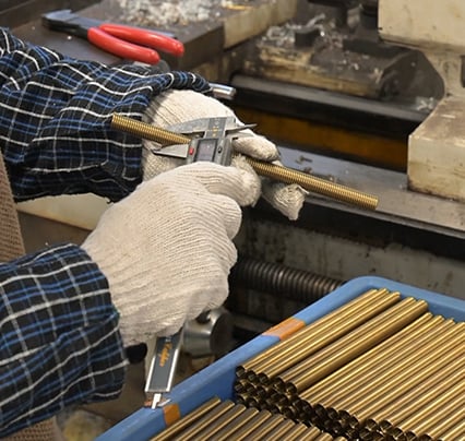 Source material quality inspection and approval process