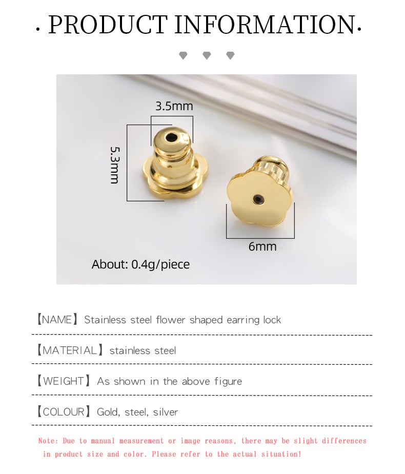 Flower earring backs ridged cylinder detail.jpg