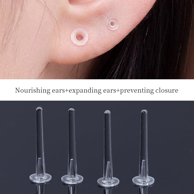 Resin Stud Earrings Collection – Flat, Heart & Star Transparent Resin Studs