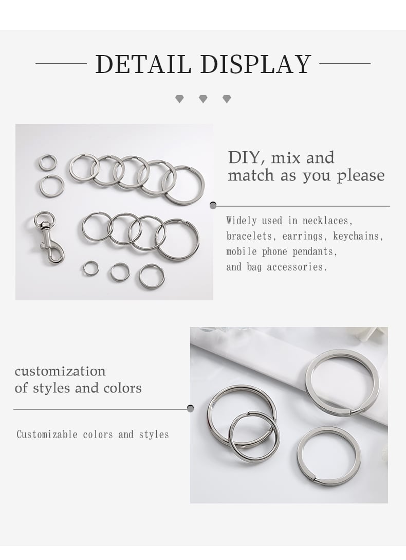 DIY keychain made with stainless steel split rings cherry charm9.jpg
