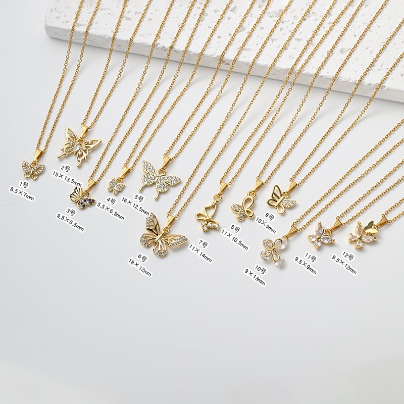 CZ pendant necklace butterfly size chart with dimensions.jpg