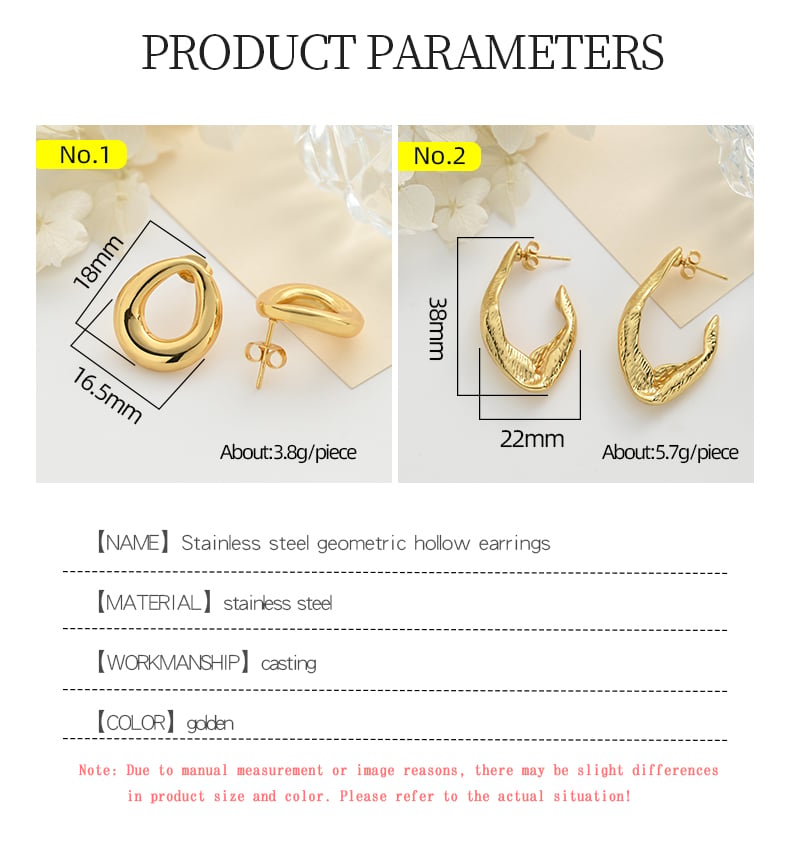Geometric hollow stud earrings size and specification reference.jpg
