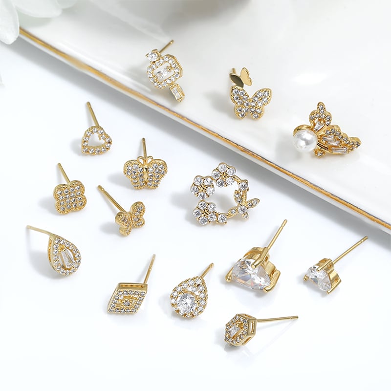 Dainty CZ stud earrings styled for daily wear.jpg