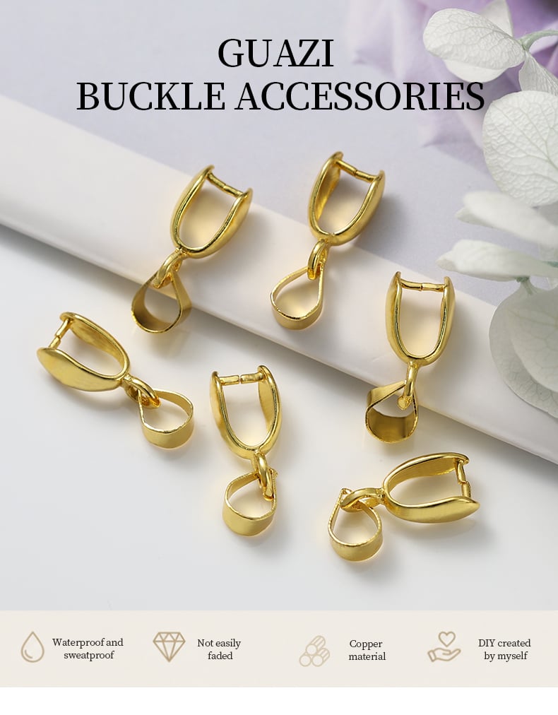 U shape pinch bail with teardrop loop pendant finding.jpg