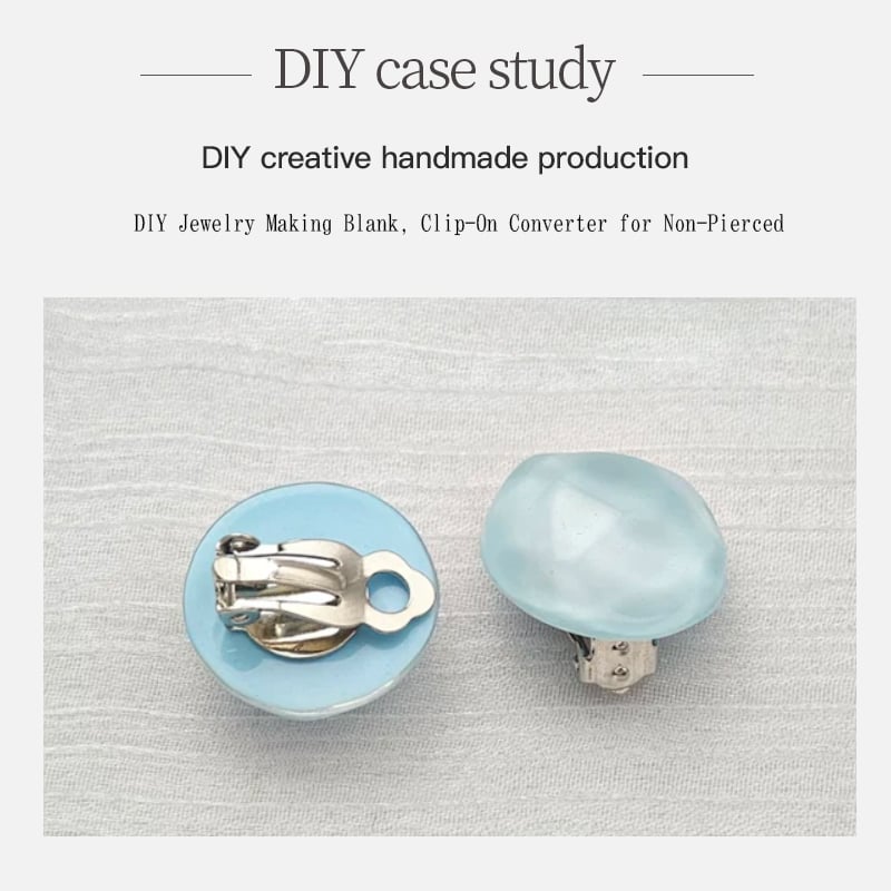 Stainless Steel Frog Clip Earring Findings – 8mm to 14mm