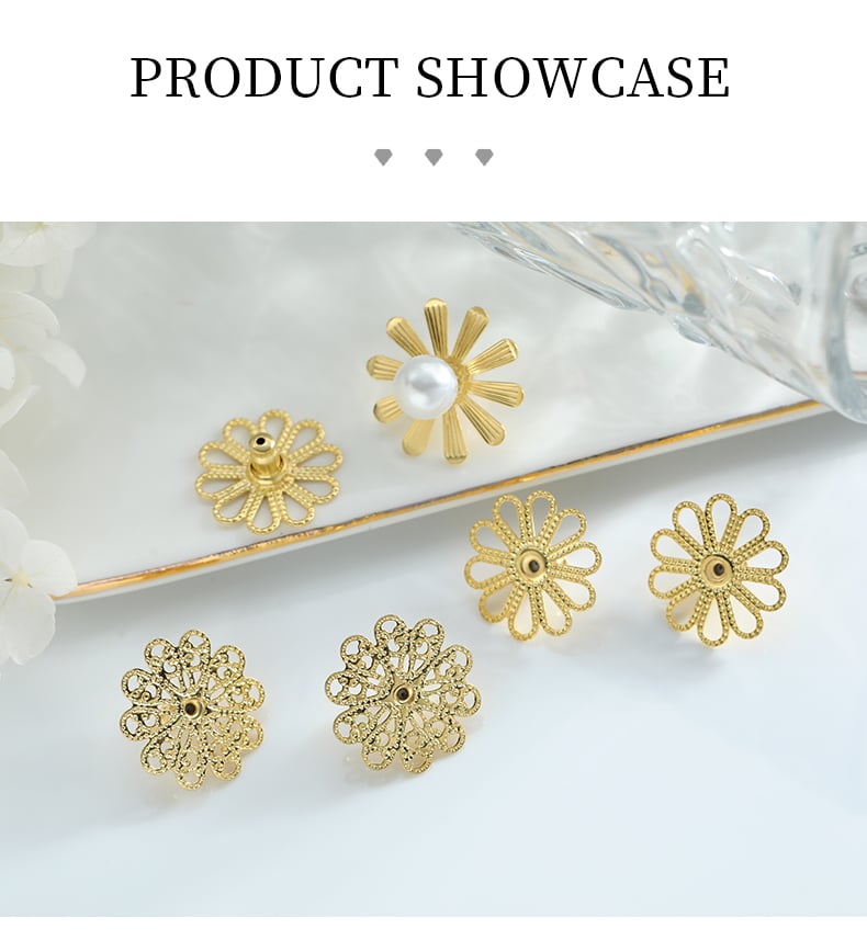 Gold plated decorative earring backs product showcase.jpg
