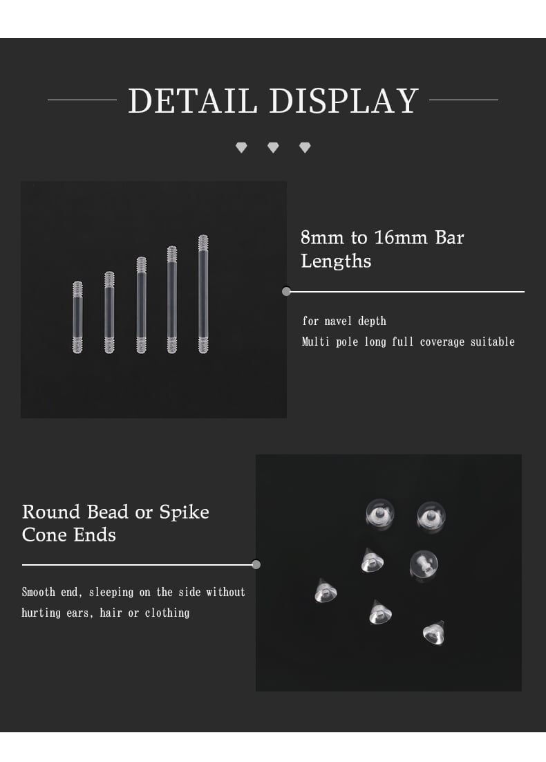 Piercing retainer bar lengths and round bead spike cone ends detail.jpg