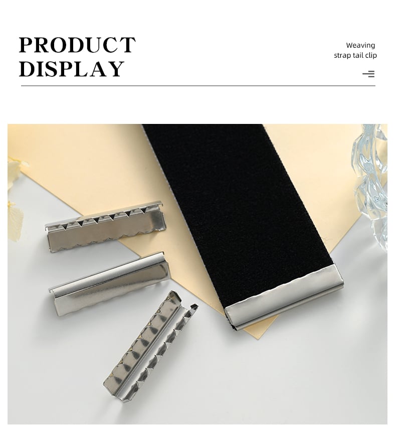 Stainless steel ribbon end clips product showcase7.jpg