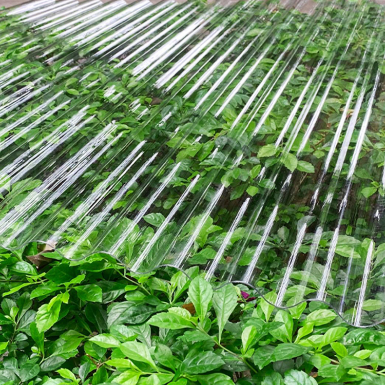 3mm PC Roofing Sheet Plastic Hard Clear Roof Panel Transparent Pc Corrugated Polycarbonate Sheet