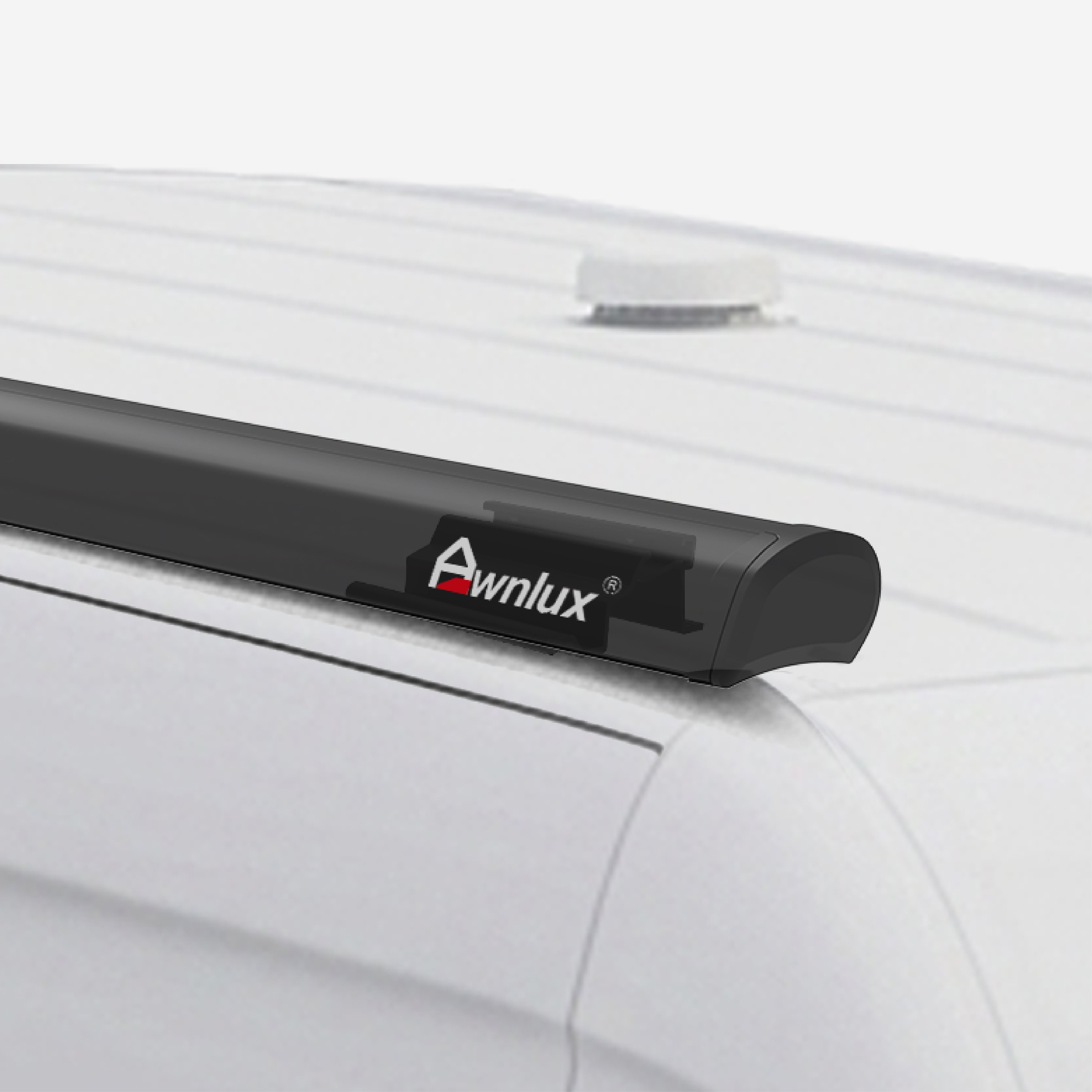 Awnlux W5810 Full Cassette RV Awning — Roof Mount for lightweight European model