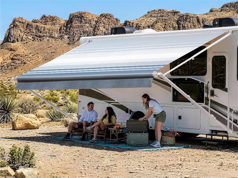 Which RV Awning is Best for a Travel Trailer / Caravan?—— Overcoming Installation and Shipping Constraints