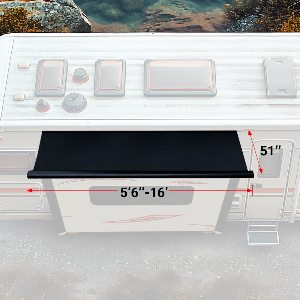 AWNLUX W5280 Slide Out Cassette Awning