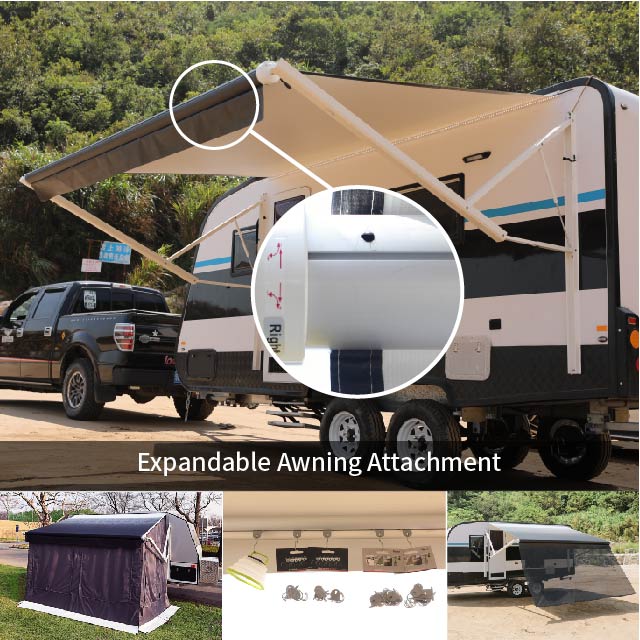 AWNLUX W5700 Electric RV Roll Out Awning