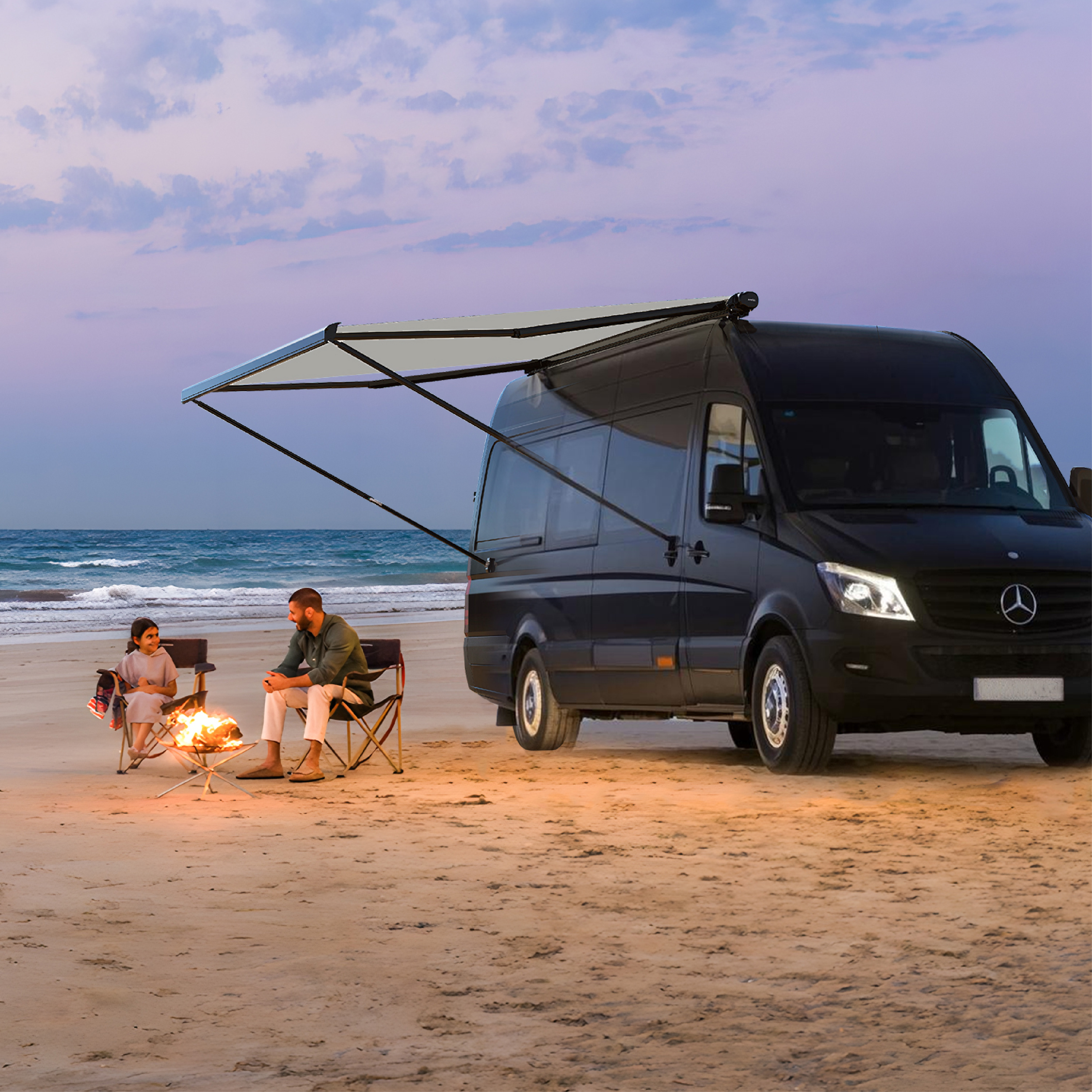 AWNLUX W5800 Roof Mounted RV Awning