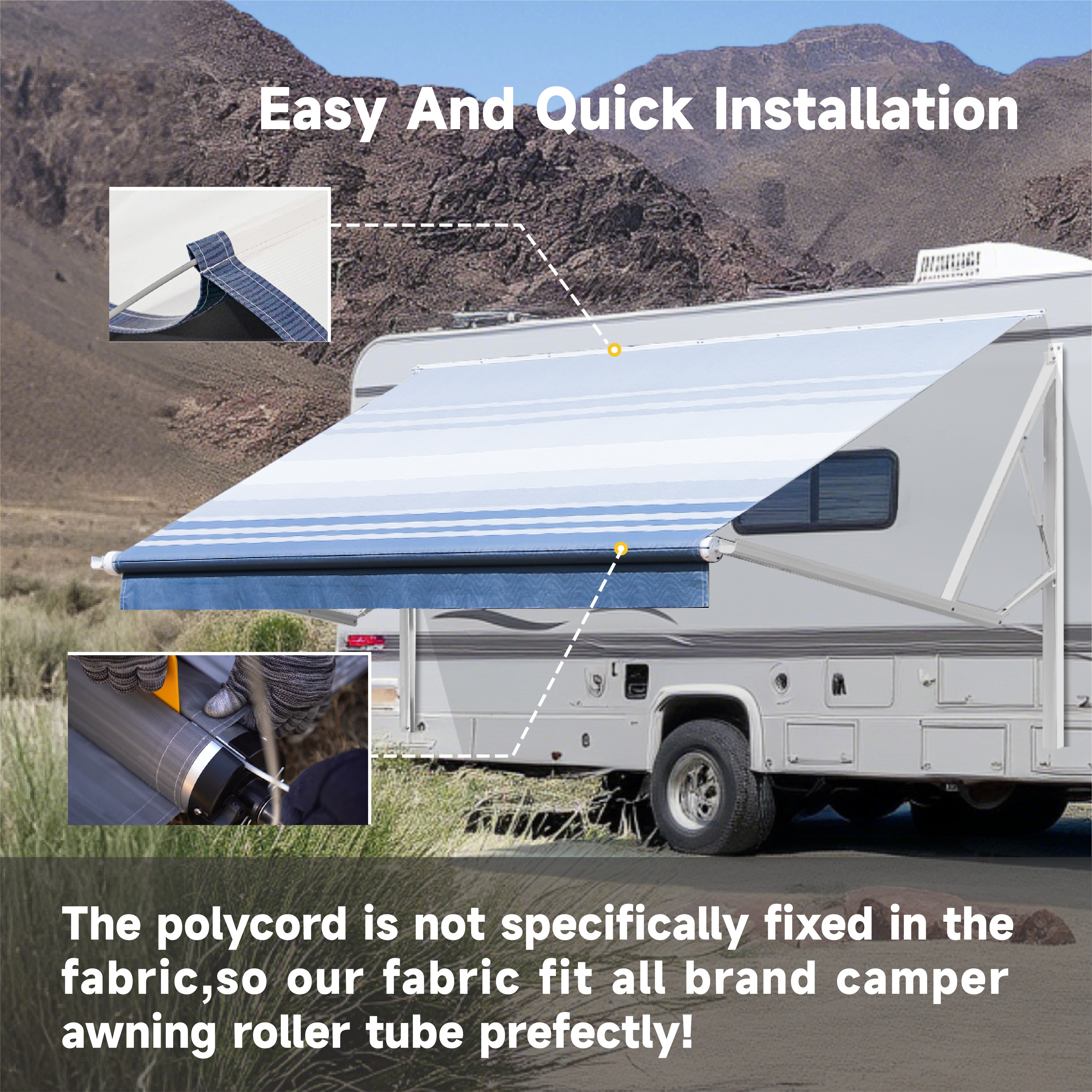 Awning replacement fabric 