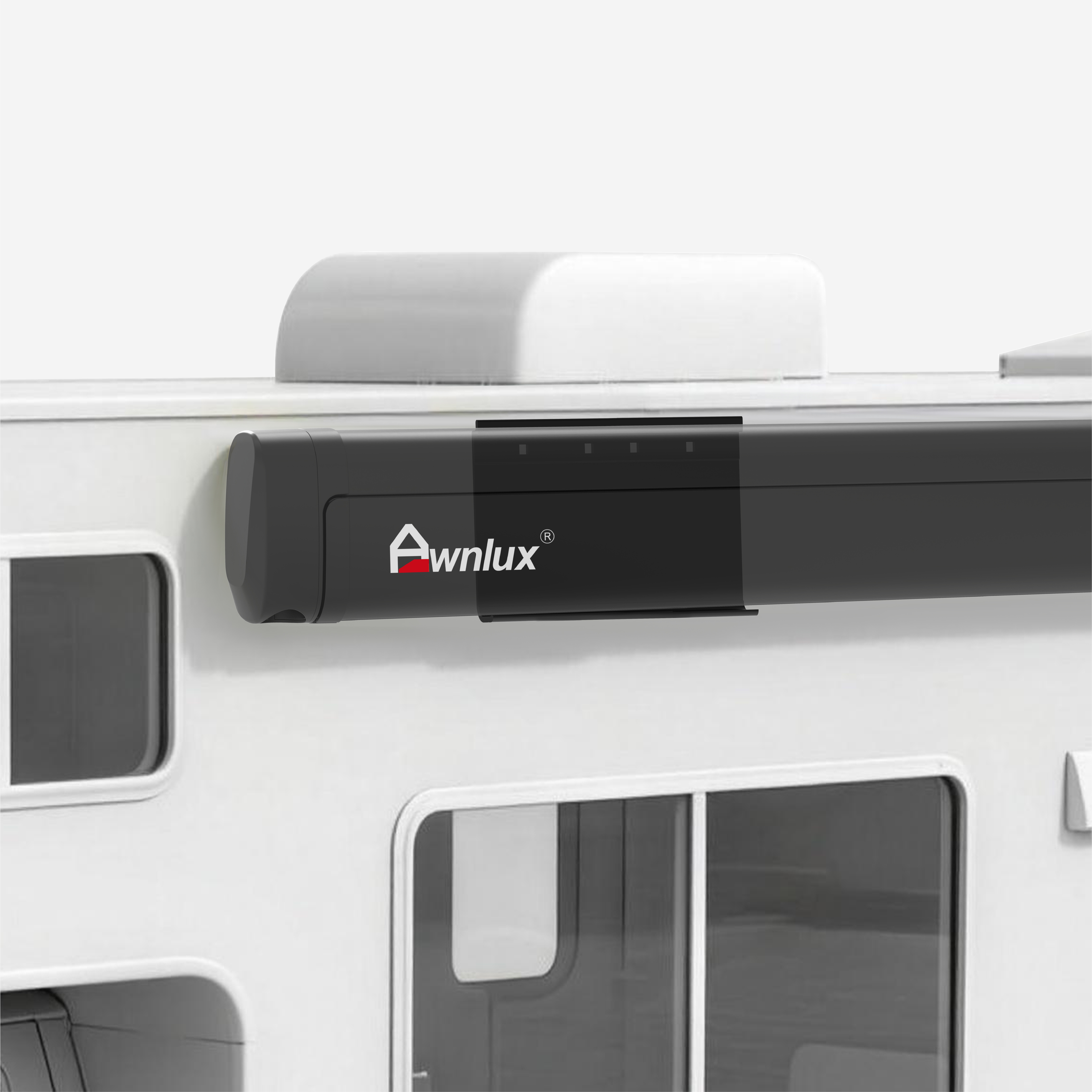 Awnlux W5510 Full Cassette RV Awning — Manual or Smart Electric
