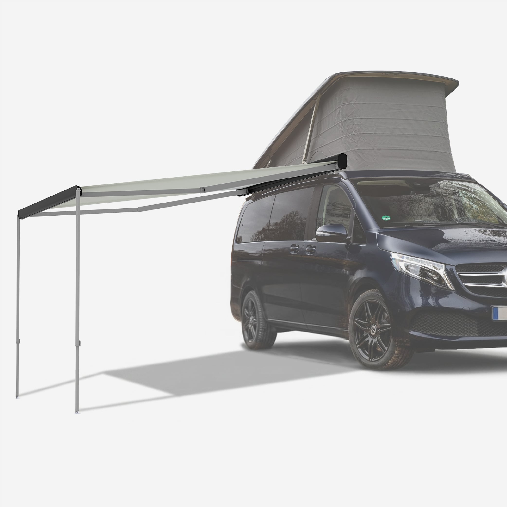 Awnlux W5510 Full Cassette RV Awning — Manual or Smart Electric