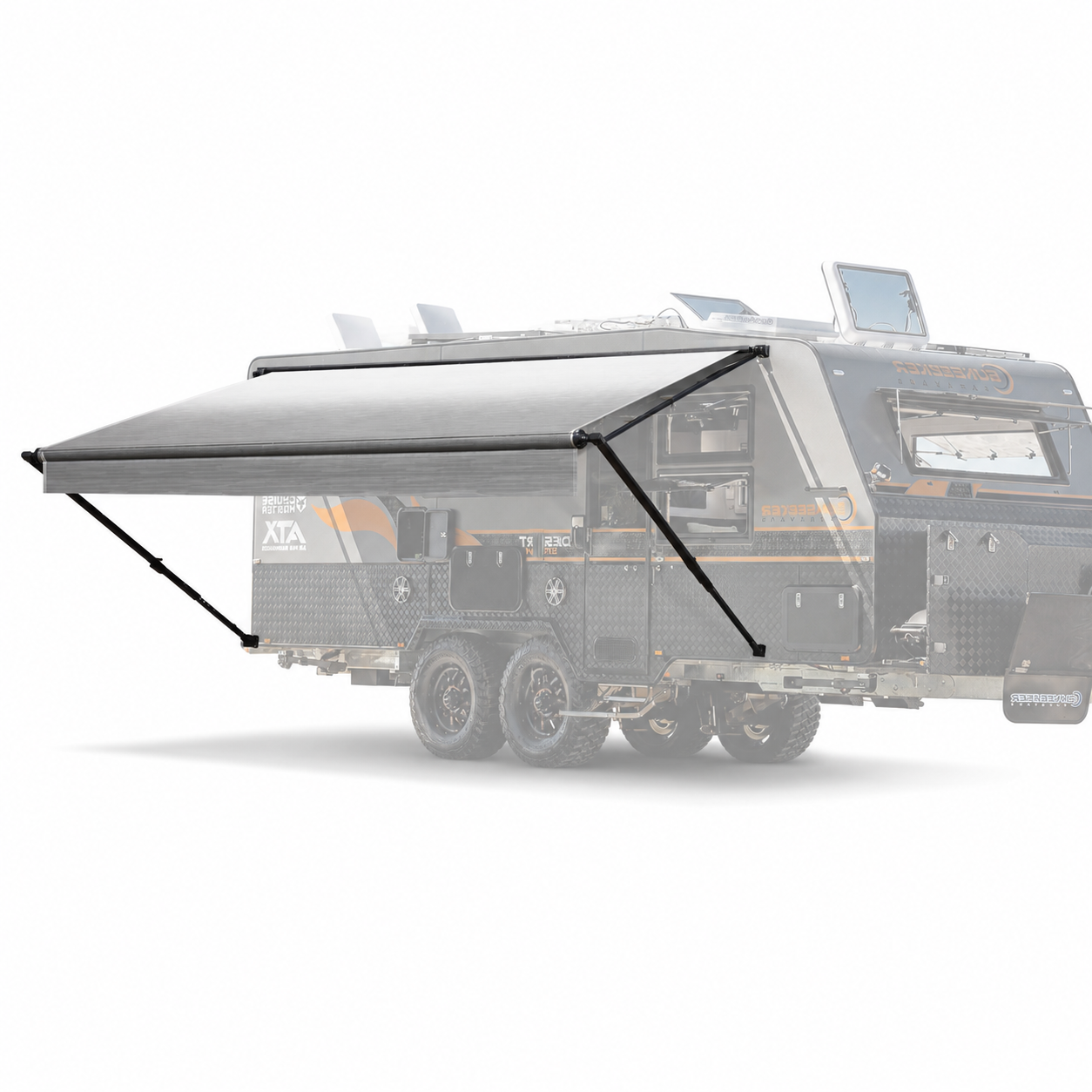 AWNLUX W5600 Manual Control RV Roll Out  Awning