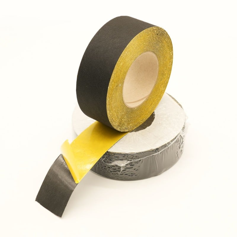 Kingway Non-woven single-sided adhesive tape is used for bonding and repairing roofing membranes.