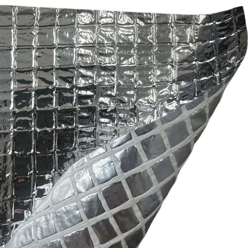 Kingway 1.5m*50m/roll 70gsm heat insulation aluminum foil backed woven fabric