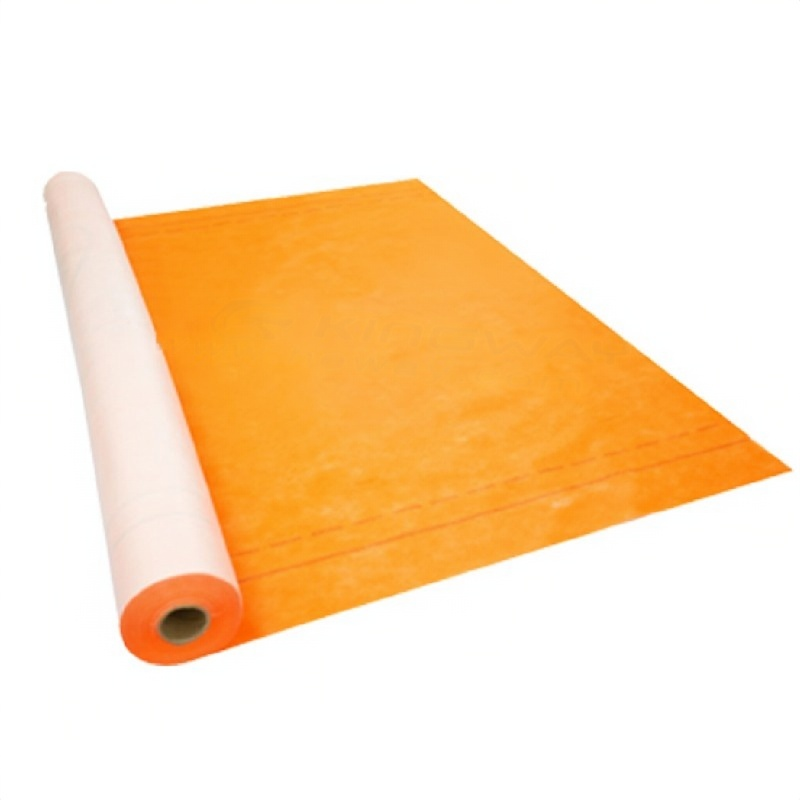 200gsm Waterproof Breathable Membrane Vapour Control Layer Synthetic Roofing Felt House Wall Wrap Breathable Roofing Membrane