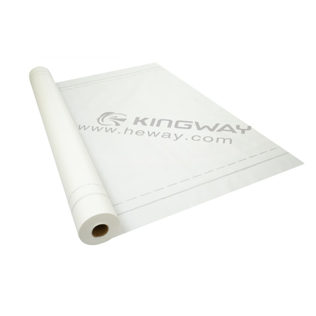 1.5m*50m Three-layer 80gsm breathable membrane for roofing and wall