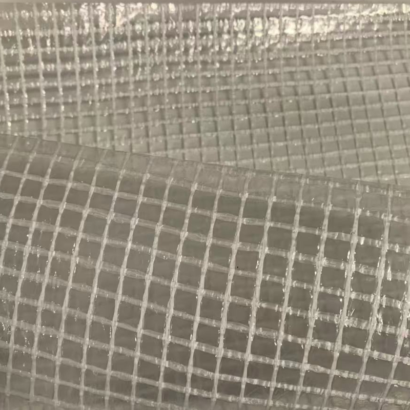A tear-resistant vapor barrier membrane（LENO） reinforced with polypropylene mesh