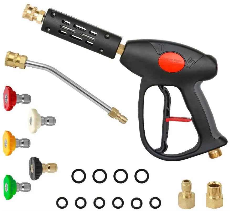 SPS 4000 PSI High Pressure Water Spray Gun Kit Car Wash Equipment for Sale Power Washer Gun supplier