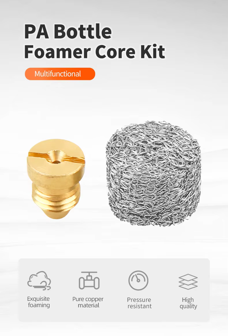 SPS Car Wash Snow Foam Cannon Lance Stainless Steel Soap Foam Generator Foam Lance Mesh Filter details