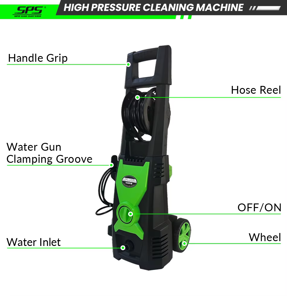1.8KW 160bar Electric Portable Household Car Washing Machine Commercial High Pressure Water Car Washer factory
