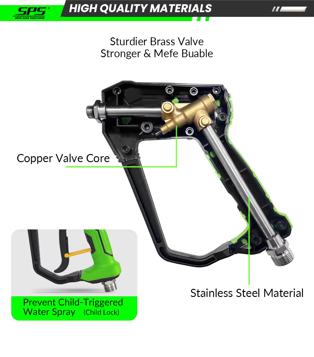 Factory Direct 4000PSI Portable Hand High Pressure Cleaning Car Washer Water Spray Foam Cannon Gun Kit for Car Washing supplier