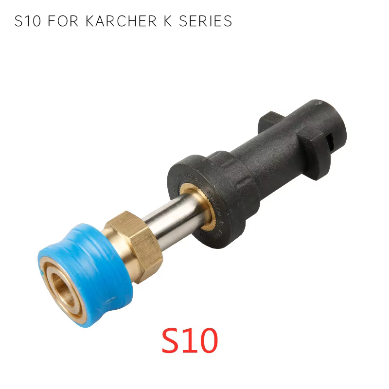 High Pressure Car Washer Accessories 1/4'' Quick Connector Snow Foam Lance Cannon Adapter details