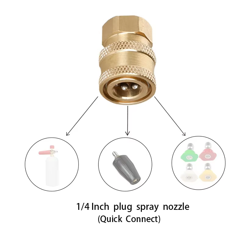 SPS High Pressure Washer Extension Wand With Quick Coupling Quick Connect Car Wash Set details