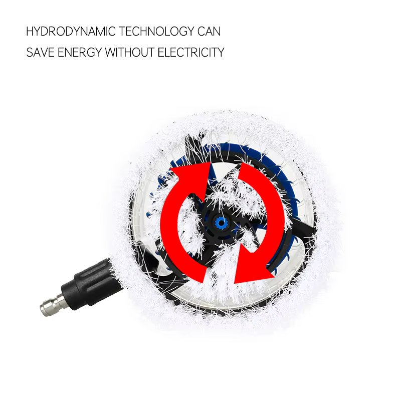 1/4 Inch Quick Connect Car Surface Cleaning Tool Kit High Pressure Washer Rotary Car Washer Brushes manufacture