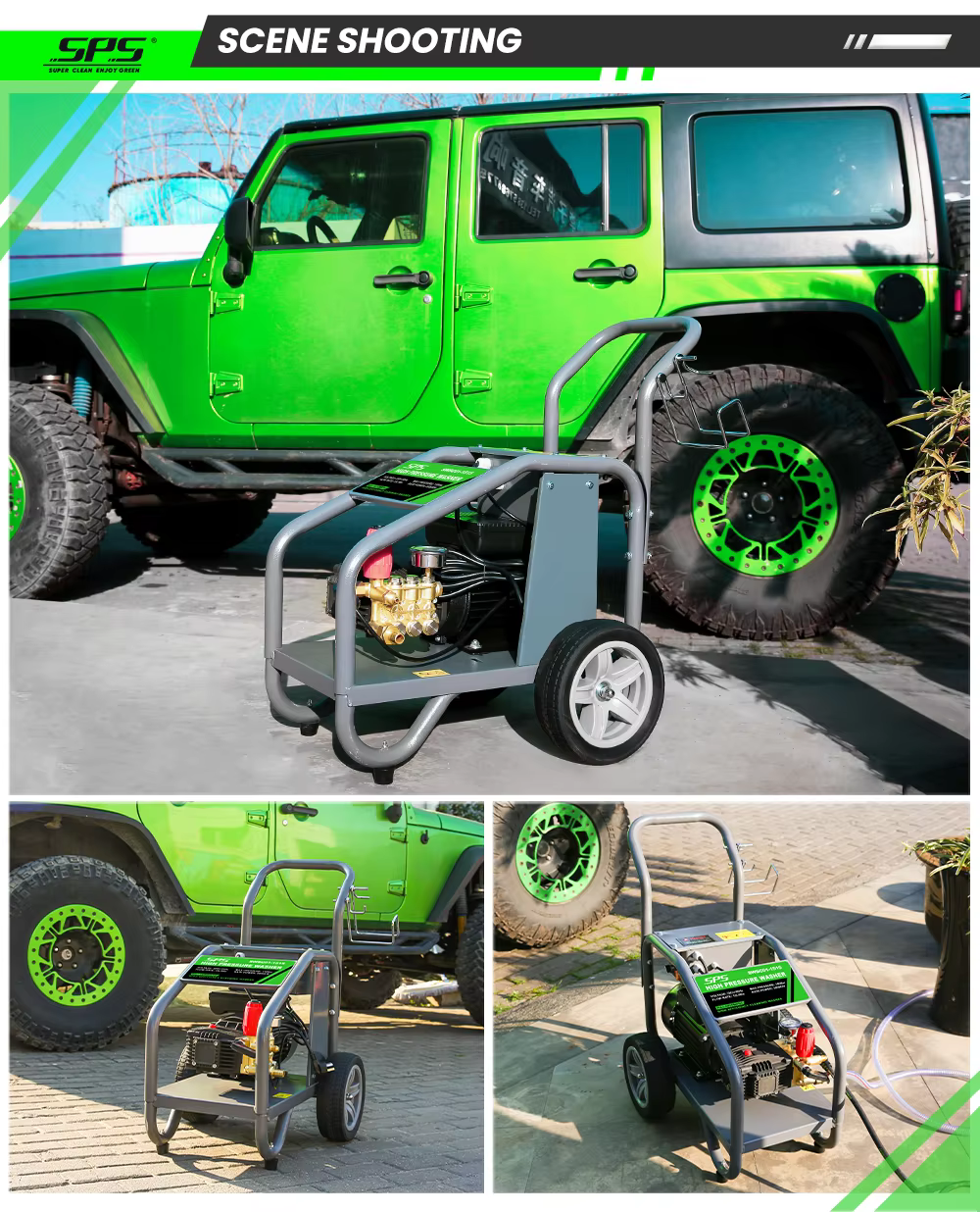 220V 3KW 1600PSI 15LPM Portable Commercial Car Washing Machine Commercial High Pressure Water Car Washer manufacture