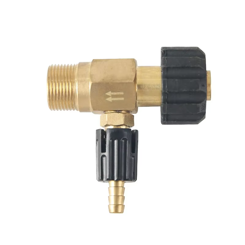 Adjustable Pressure Washer Downstream Injector Kit 2-2.5 GPM Long Range Nozzle With 1/4 Inch Quick Connector supplier
