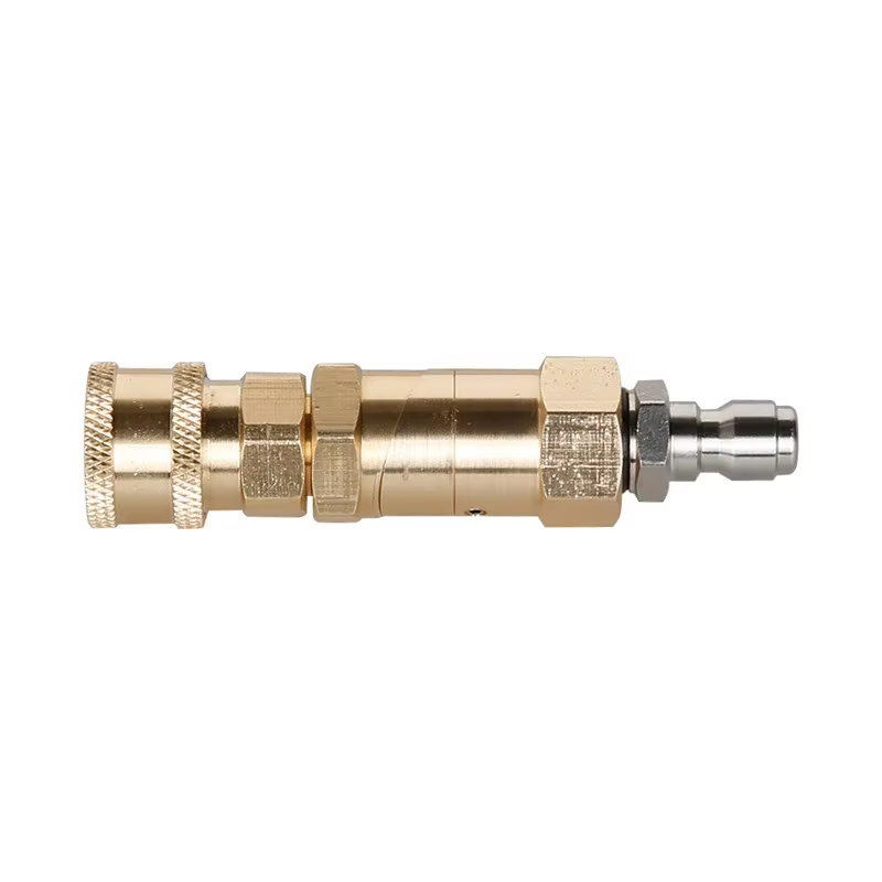 SPS 360 Degree Pivoting Coupler With 7 Water Spray Nozzle Tips Pressure Rotating Nozzle details