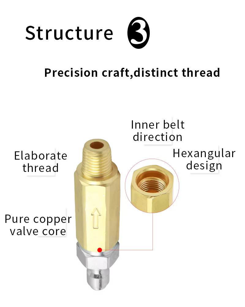 SPS 4500 PSI Brass and Stainless Steel Fitting High Pressure Spray Filter Nozzle for Car Washer Gun manufacture