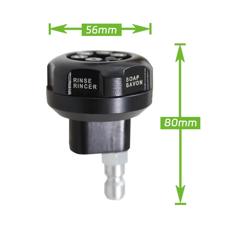 Adjustable 3200PSI 3.0GPM Water Foam 7-In-1 Spray Nozzle For High Pressure Washer Accessories 1/4'' Quick Plug supplier