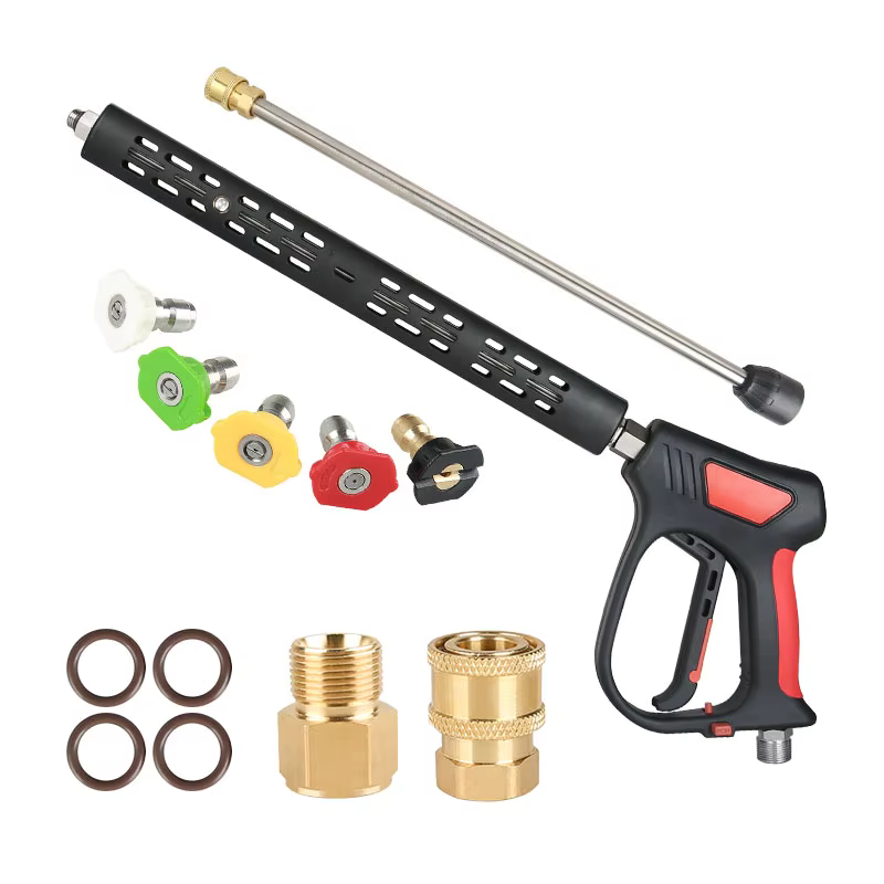SPS 5000 PSI 350 BAR High Pressure Washer Gun Car Washing Cleaning Washer With Extension Wand manufacture