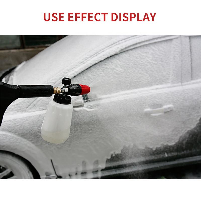 Say goodbye to scrubbing and hello to a high pressure car wash gun