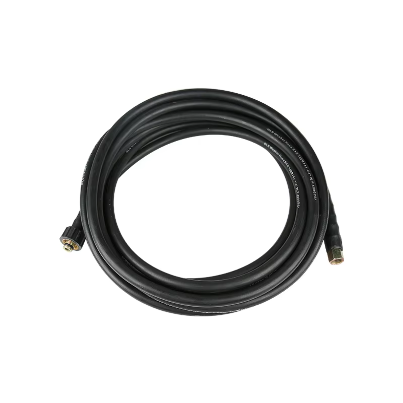SPS 26FT 4000 PSI 276 BAR High Pressure Washer Hose Rubber Hose Quick Connector M22-14 manufacture