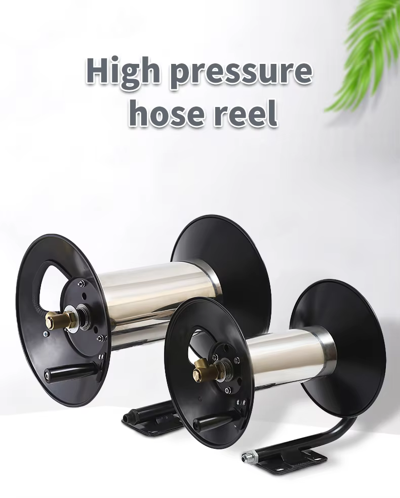 SPS 5000PSI 200FT High Pressure Manual Washer Crank Hose Reel With Swivel Arm, Mounting Bracket and Heavy Duty Steel manufacture