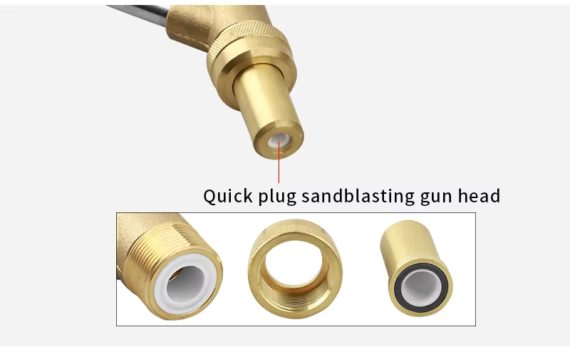 SPS 5000 PSI Long Sand Blaster Gun Attachment Commercial Pressure Washer Sandblasting Kit manufacture